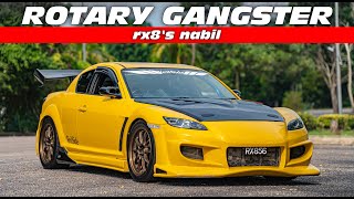 Rotary Gangster TURBO Mazda RX8 Veilside [upl. by Melburn124]