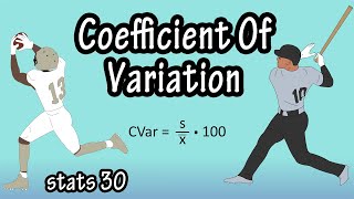 What Is And How To Calculate The Coefficient Of Variation Using The Formula In Statistics Explained [upl. by Jordanson2]