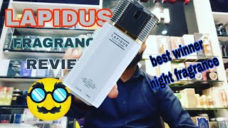 Lapidus Pour Homme fragrance review [upl. by Emad]