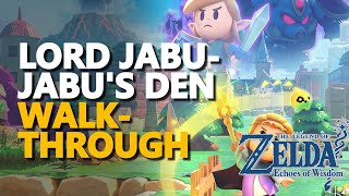 Lord JabuJabus Den Full Walkthrough Zelda Echoes of Wisdom [upl. by Nawor832]