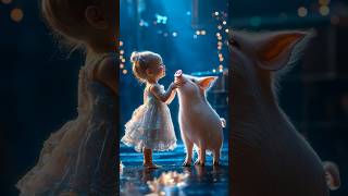 A Baby Fuses with A Pig on AGT americagottalent agt magic talent shorts [upl. by Awra]