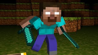 MINECRAFT HEROBRINE STORY [upl. by Rofotsirk]