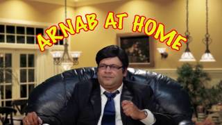 Arnab at Home after Resigning  Comedy One [upl. by Kemppe]