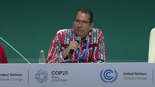 USCAN Indigenous Perspective About Likely COP Outcomes COP29 side event [upl. by Oremoh658]