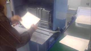 SANEM SA 520S AUTOMATIC WIRE COMB BINDING MACHINE [upl. by Samalla]