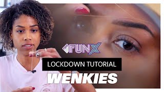 WENKBRAUWEN EPILEREN MET TOUW  Lockdown Tutorial [upl. by Yesnel130]