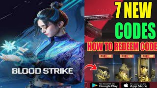 NEWEST🎉BLOOD STRIKE CODES 2024  BLOOD STRIKE GIFT CODES JULY 2024  BLOOD STRIKE REDEEM CODES [upl. by Akilaz792]