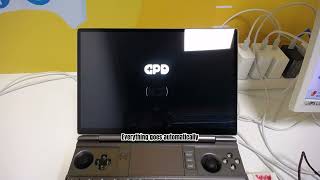 How to use USB reinstall OS on GPD device [upl. by Llenreb872]