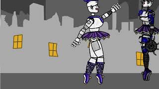 Ballora vs scrap ballora [upl. by Kinimod566]