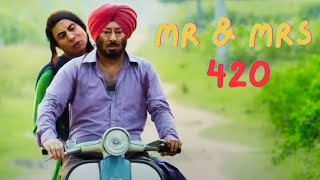 Mr amp Mrs 420  Gurpreet Ghuggi Jaswinder Bhalla Jassie Gill  New Comedy Movie 2024 [upl. by Jelena]