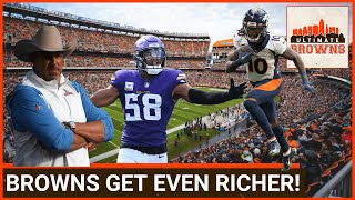 Exclusive Insights Browns Success in Free Agency and Mike Vrabels Addition [upl. by Illib]