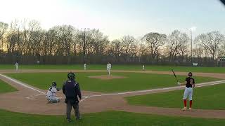 Whitman Hanson Varsity Baseball VS North Quincy 4292024 [upl. by Emya]