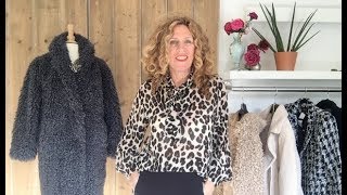 Hoe stijl ik een shawl  winterjassen dames [upl. by Capon]