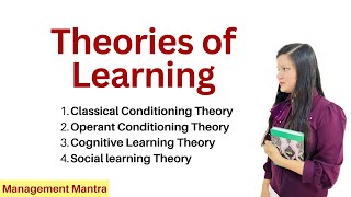 Learning Theories Theories of Learning [upl. by Finah]