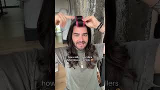 same same but diff how do u use ur velcro rollers  hairtok hair hairstyle mattloveshair [upl. by Ariek746]