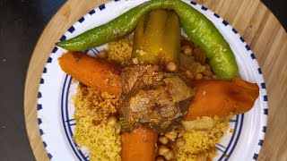 A la demande de mes abonnés voici la recette du Couscous à lagneau au cookeo [upl. by Yeclehc]