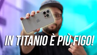 IPHONE 15 PRO MAX è TRA NOI Anteprima e confronto con 14 PRO MAX [upl. by Nyluqcaj417]