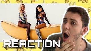 REACTION Anitta With Becky G  Banana Official Music Video [upl. by Yleek]