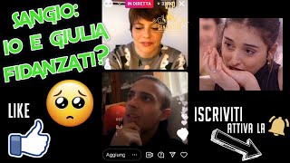 IO E GIULIA ANCORA FIDANZATI🙄🤔LA DIRETTA DI SANGIOVANNI RISPONDE AI FANS 🥰 [upl. by Berny]