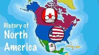 Countryballs  History of North America [upl. by Blus428]