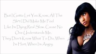 Nicki Minaj  Autobiography Lyrics Video [upl. by Brader827]