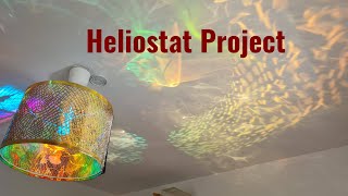 I built a heliostat which reflects the sunlight from the outside into a room [upl. by Aneda456]