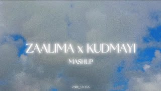 ♪ KUDMAYI x ZAALIMA🖤🦋 LYRICS II Trending Song II [upl. by Corvese890]