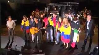 Carlos Baute amp Alejandro Sanz  Corazón Partío  Voces Solidarias Colombia [upl. by Hultgren]