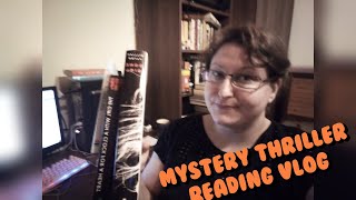 mysterythriller reading vlog [upl. by Drannel]