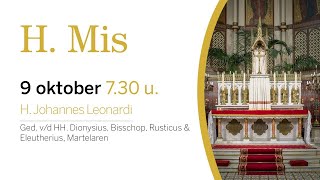 FSSPX Antwerpen  0910 H JOHANNES LEONARDI [upl. by Jehanna]