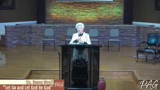 PAG LIVESTREAM  Sunday PM  111024  Sis Donna Woolf [upl. by Ettelrac]