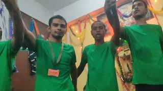 Surya namaskar and national anthem by family members in navbharat Nasha Mukti kendra 🙏 [upl. by Mayne]