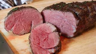 Roast Tenderloin of Beef  New Years Eve Special Roast [upl. by Akinet]