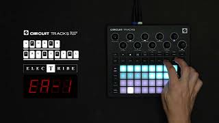 Electribe EA1 Novation Circuit Tracks Sound Pack Demo A49 Komputer Musik [upl. by Ordnael865]