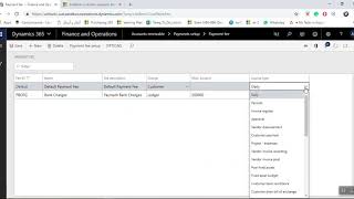 D365 Accounts Receivable Customer Payment Fee Setup [upl. by Akinnej]