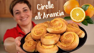 GIRELLE DI PAN BRIOCHE ALLARANCIA Ricetta Facile di Benedetta [upl. by Aeynod210]