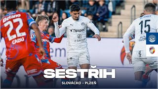 SESTŘIH  1FC Slovácko 10 FC Viktoria Plzeň [upl. by Prudi]