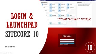 01Login and Lauchpad Overview  Sitecore 10 Basic Tutorial [upl. by Anwahsat]