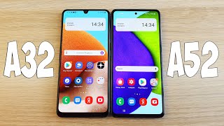 SAMSUNG GALAXY A32 VS GALAXY A52  ЧТО ВЫБРАТЬ ПОЛНОЕ СРАВНЕНИЕ [upl. by Damiano620]