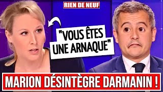 MARION MARÉCHAL détruit GÉRALD DARMANIN sur LARNAQUE de MAYOTTE [upl. by Yelsnit844]