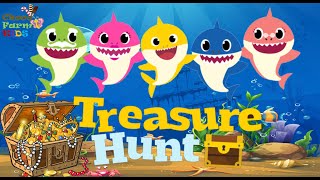 Baby Shark  Treasure Hunt  babyshark Most Viewed Video  Kids Song  Nursery Rhymes [upl. by Oribella]