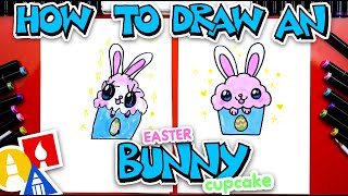 How To Draw An Easter Cupcake [upl. by Ikceb]