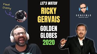 LETS WATCH Ricky Gervais  Golden Globes 2020 [upl. by Lledroc]