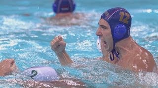 Mens Water Polo QuarterFinal  SRB vs AUS  London 2012 Olympics [upl. by Loy385]