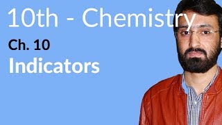 Class 10 Chemistry Chapter 10  Indicators  10th Class Chemistry Chapter 2 [upl. by Lleryd439]