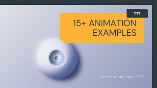 15 CSS Animation Examples [upl. by Lawrenson]