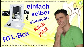 Fußbodenheizung RTL BOX selber einbauen   Markus Schäfer [upl. by Yelahs]