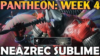 The Pantheon WEEK 4  Nezarec Sublime 20 Power  Destiny 2 Into the Light Raid Boss Gauntlet [upl. by Lemhaj]