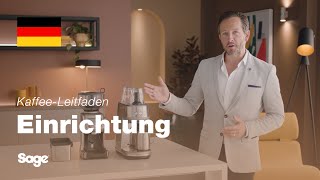 The Bambino®  Einrichten der Espressomaschine in 6 einfachen Schritten  Sage Appliances DE [upl. by Eugenie52]