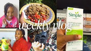 Weekly Vlog•Hair Day•Shopping Haul•Cooking for my inlaws•Skincare Restock [upl. by Sells]